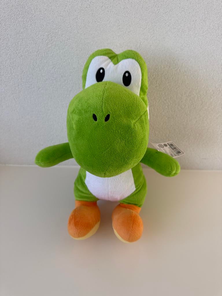 Yoshi Knuffel - Super Mario - Officieel Gelabeld, Ophalen of Verzenden, Zo goed als nieuw, Overige typen