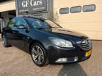 Opel Insignia 2.0 T Cosmo 2009 AUTOMAAT 179.000KM, Gebruikt, 4 cilinders, Leder en Stof, Zwart