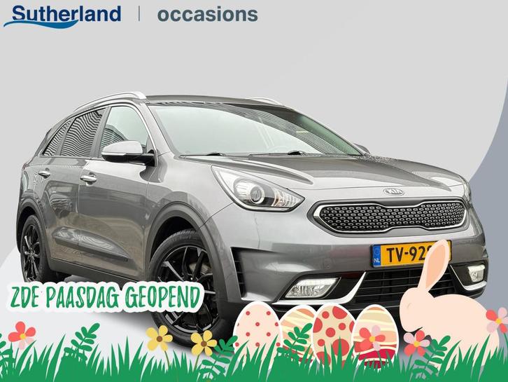 Kia Niro 1.6 GDi Hybrid DynamicLine HEV 142pk | Trekhaak | N, Auto's, Kia, Bedrijf, Te koop, Niro, ABS, Achteruitrijcamera, Airbags