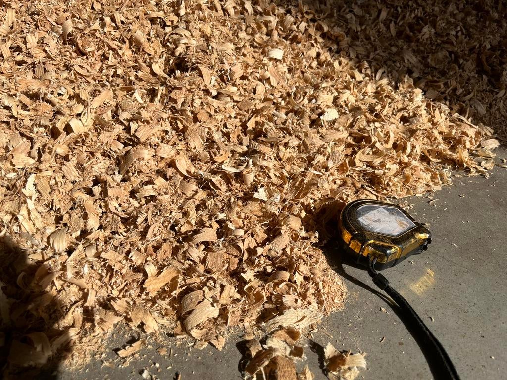 Houtkrullen eikenhout, Minder dan 3 m³, Ophalen