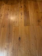 Mooie eiken houten vloerplanken., Ophalen, Gebruikt, 25 tot 50 mm, Eiken
