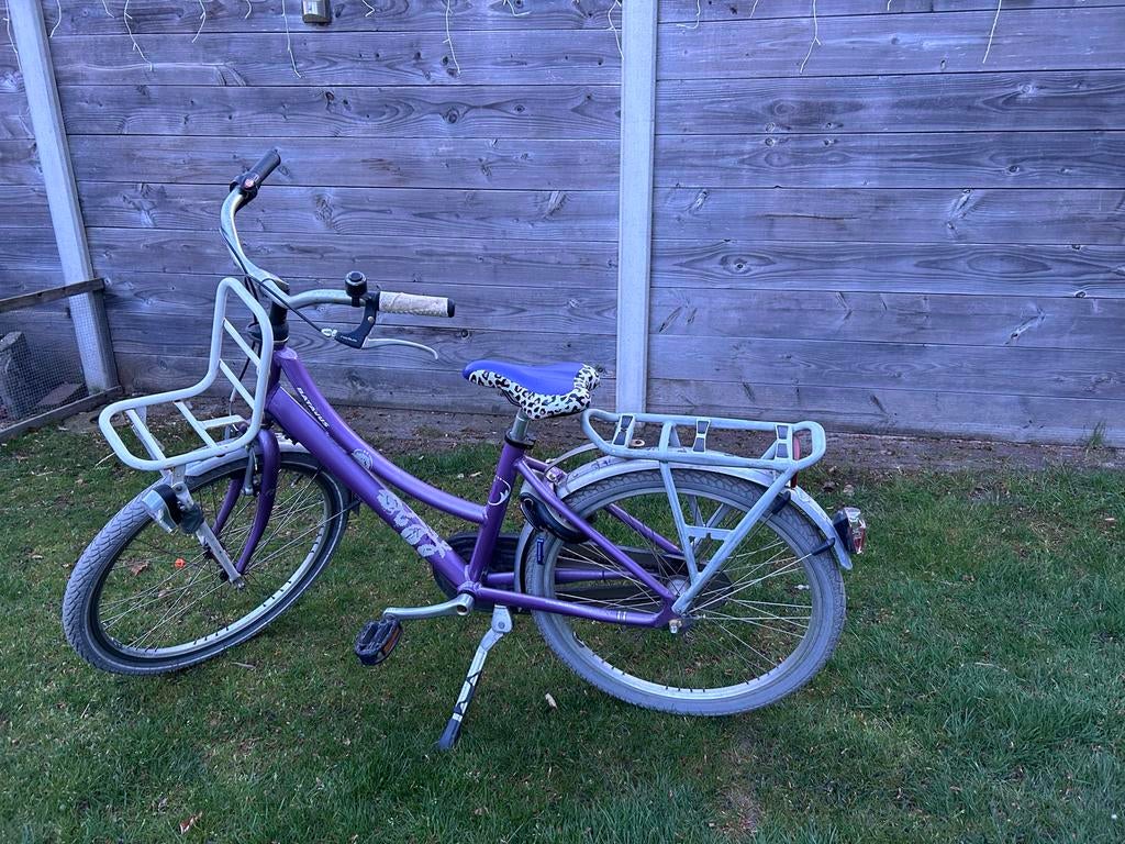 Batavus 24 inch meisjesfiets met 3 versnellingen, Ophalen, Terugtraprem, Handrem, Gebruikt