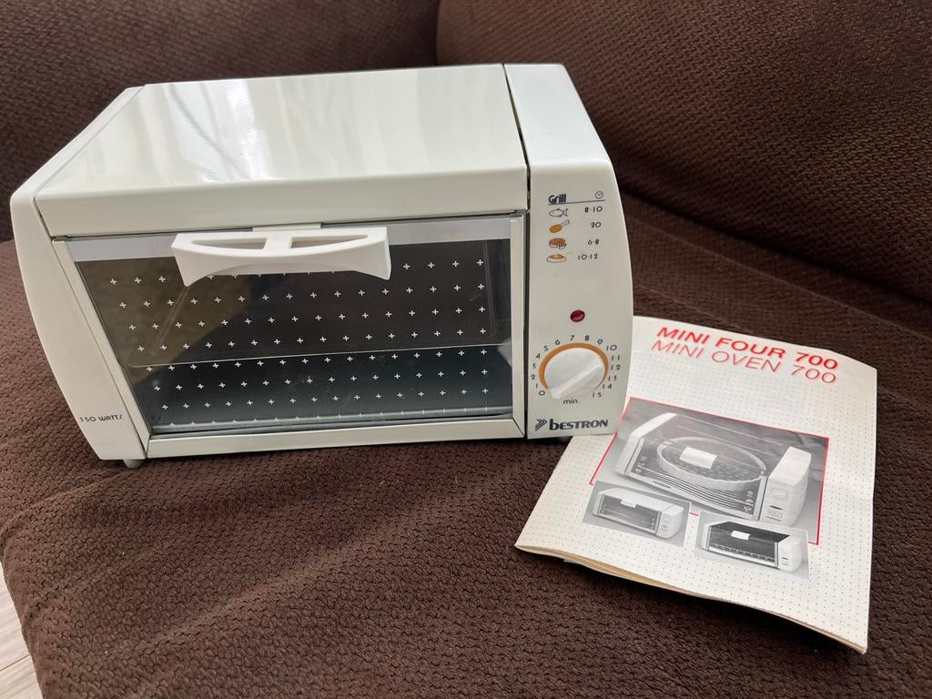 Mini gril oven - Bestron (ongebruikt), Ophalen of Verzenden, Zo goed als nieuw, Minder dan 45 cm