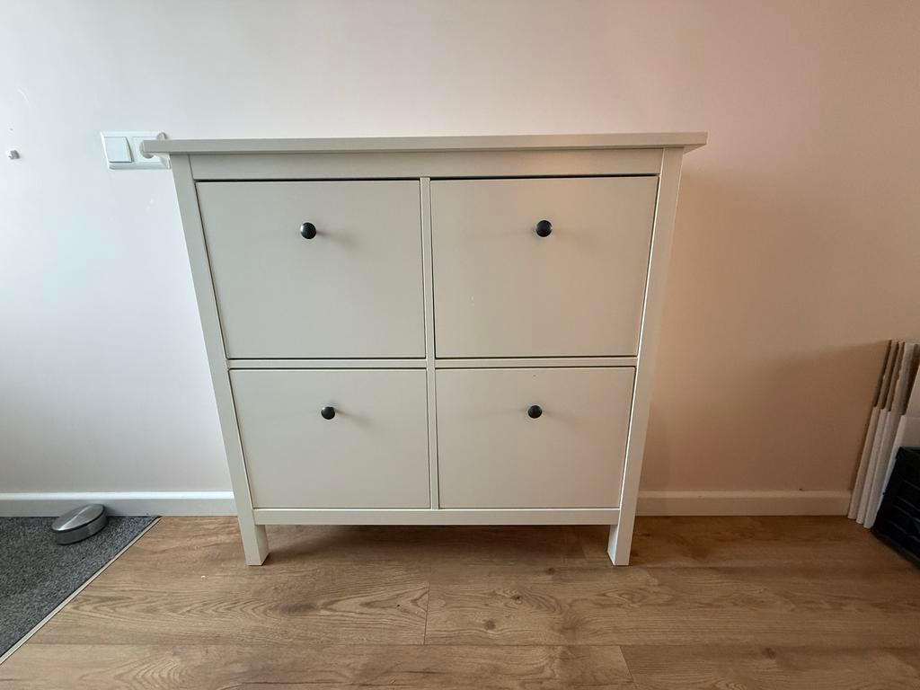 IKEA Hemnes schoenenkast wit – goede staat, Ophalen, Gebruikt