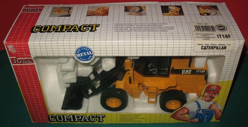 Joal Caterpillar CAT IT18F ref 184 Lader NIEUW die cast 1:25, Ophalen of Verzenden, Nieuw, Overige typen, Overige merken