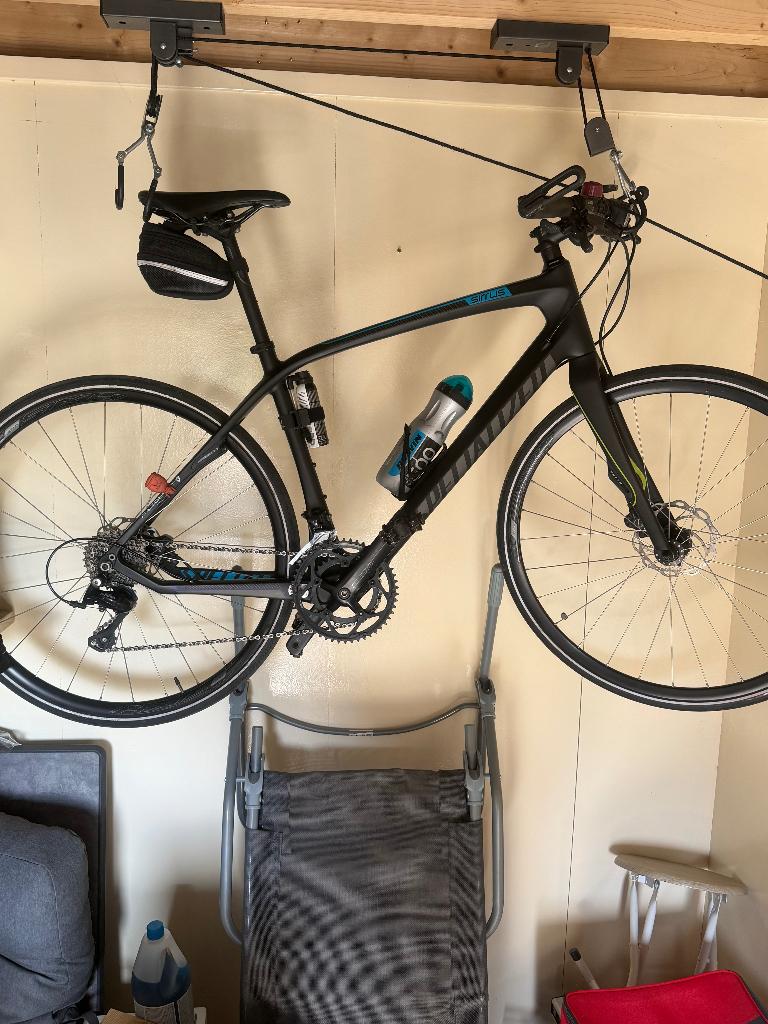 Mooie Specialized Sirrus Hybride Carbonfiets, 28 inch, Zo goed als nieuw, 15 tot 20 versnellingen, 50 tot 53 cm