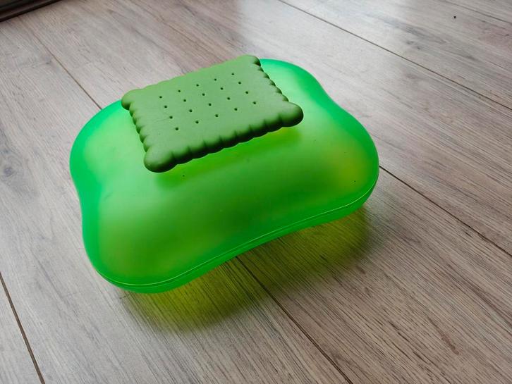 Leuke groene koekjestrommel Alessi Mary Biscuit, Huis en Inrichting, Keuken | Keukenbenodigdheden, Ophalen of Verzenden