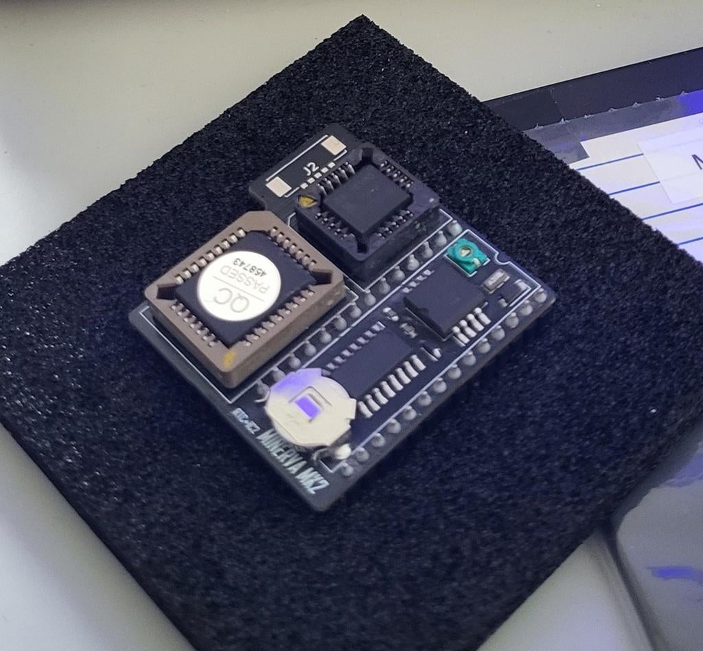 Sinclair QL Minerva MK2 + I2C + RTC, Ophalen of Verzenden