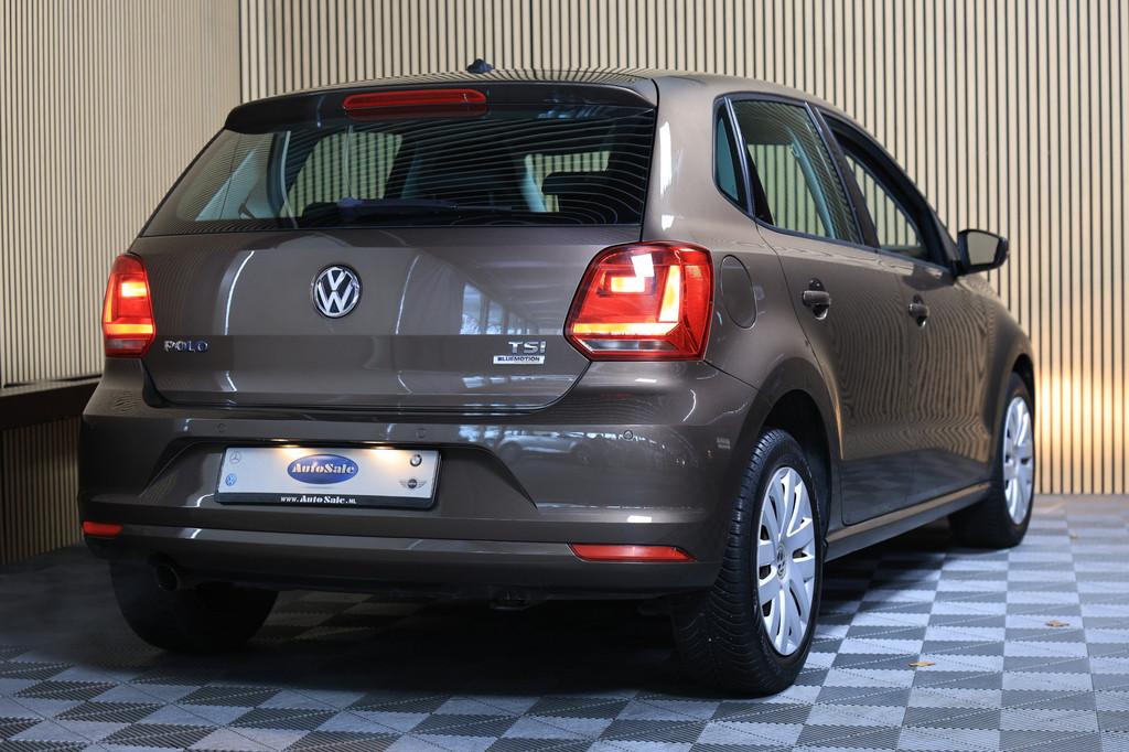 Volkswagen Polo 1.2 TSI BlueMotion Highline DSG AIRCO CRUISE, Auto's, Volkswagen, Stof, Gebruikt, 4 cilinders, Bruin
