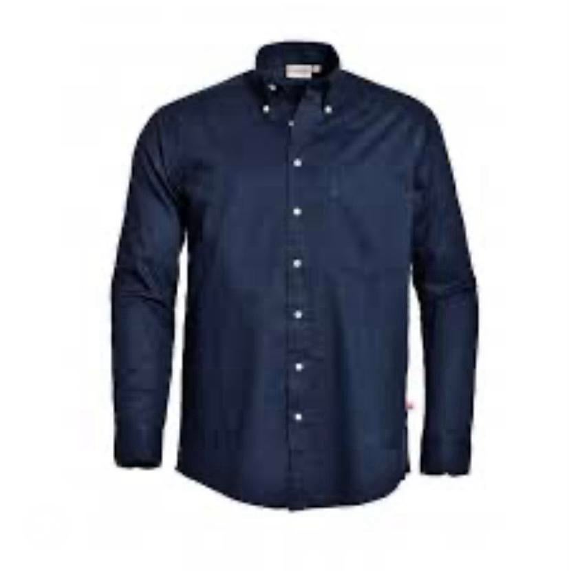 Santino Guido maat M donker blauw overhemd werkblouse, Blauw, Onbekend, Nieuw, Onbekend