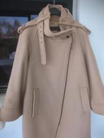 Zara poncho jas wol 3/4 mouwen beige, Maat 38/40 (M), Ophalen of Verzenden, Zo goed als nieuw, Zara