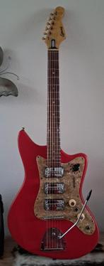 Vintage Egmond elektrische gitaar uit 1965, geheel origineel, Ophalen of Verzenden, Zo goed als nieuw, Semi-solid body, Overige merken