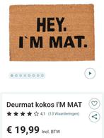 3 NIEUWE Kokos Deurmatten in Doos, Schoonloopmat, Nieuw, Ophalen of Verzenden, Kokos