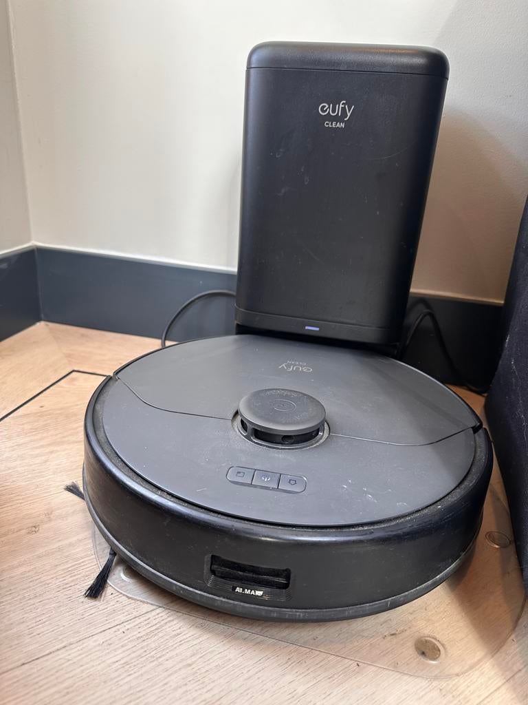 Eufy X8 Pro Robot stofzuiger met AI.MAP, Ophalen, Zo goed als nieuw, Stofzak, Robotstofzuiger