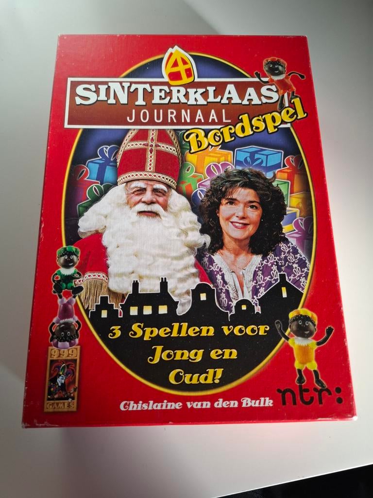 Sinterklaas Journaal Bordspel - Leuk familiespel!, Vijf spelers of meer, Ophalen, Gebruikt, 999 Games
