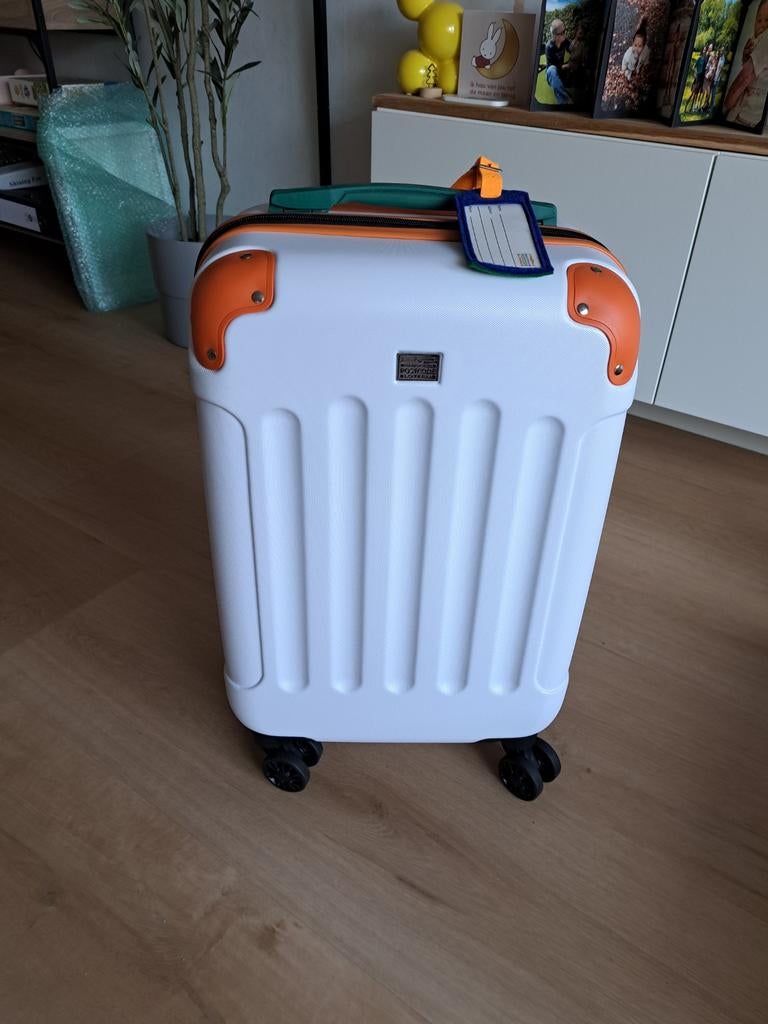 Nieuwe koffer/trolley postcodeloterij, 50 tot 60 cm, Hard kunststof, Nieuw, Ophalen of Verzenden