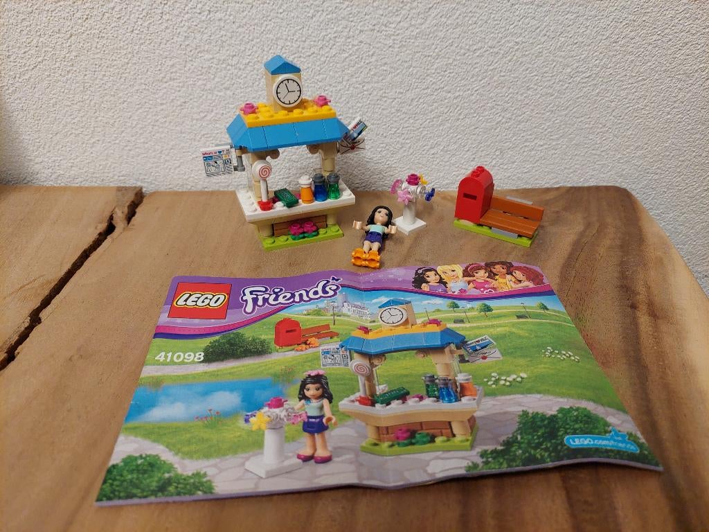 Lego Friends 41098 Emma's toeristen Kiosk, Lego, Lego, Gebruikt, Ophalen of Verzenden