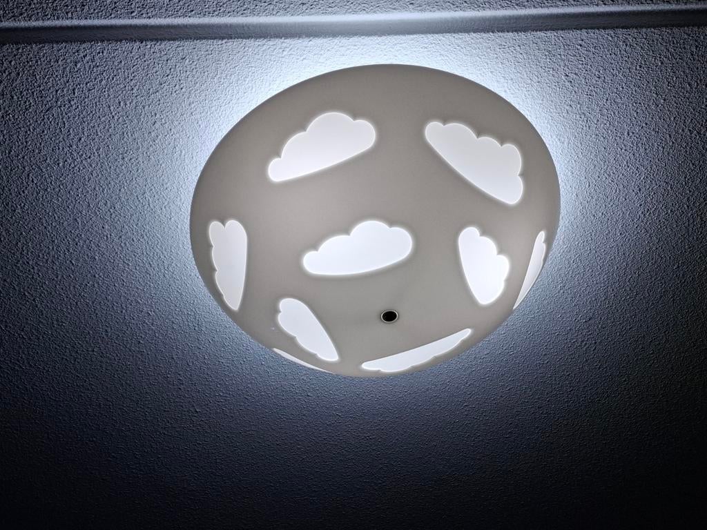 Ikea Wolkenlamp, Ophalen