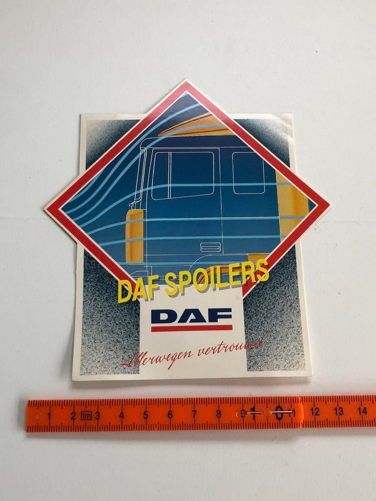 Sticker DAF Trucks spoilerset DAF 95, Ophalen of Verzenden, Zo goed als nieuw, Auto's