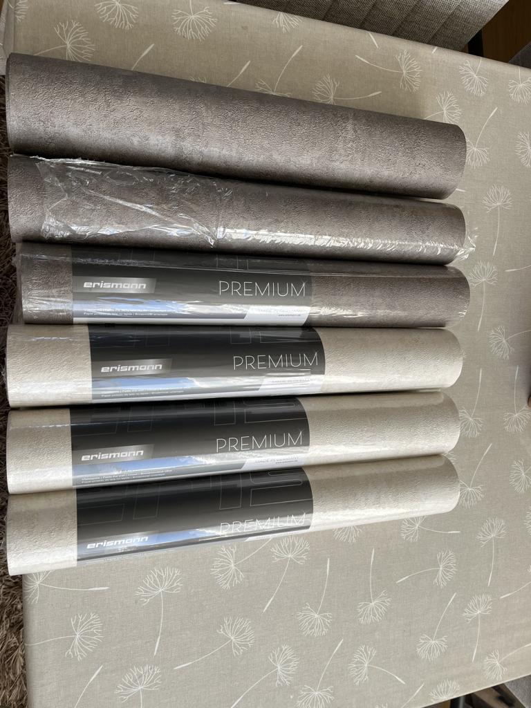 ERISMANN PREMIUM behang, Ophalen of Verzenden, 75 m² of meer, Bruin