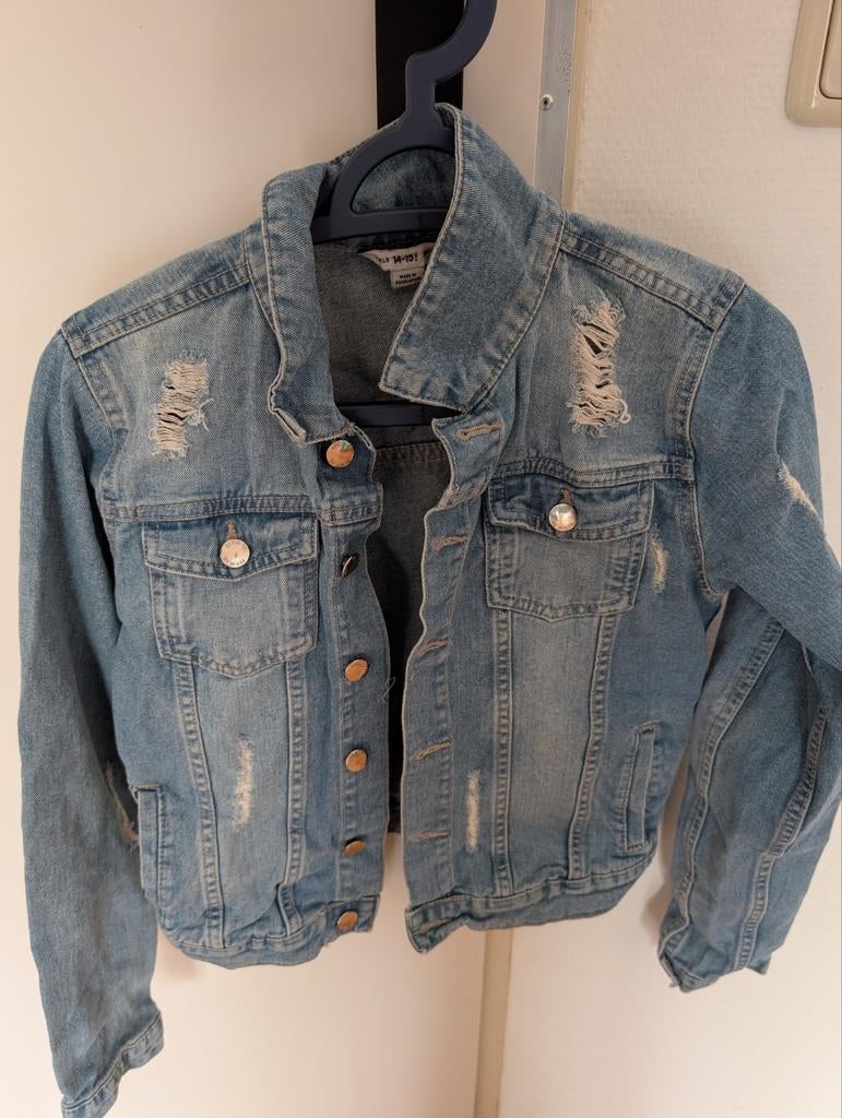 ZARA spijkerjasje - zo goed als nieuw - Maat 156 cm, Ophalen of Verzenden