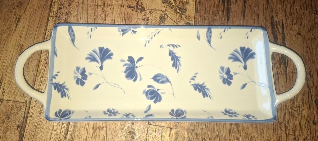 Villeroy & Boch Cottage Charm jam setje met serveerplankje, Keramiek, Overige typen, Ophalen of Verzenden, Zo goed als nieuw