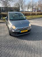 Fiat 500 1.2 C 2009 Grijs, Auto's, Fiat, 1242 cc, 4 cilinders, 840 kg, Leder en Stof