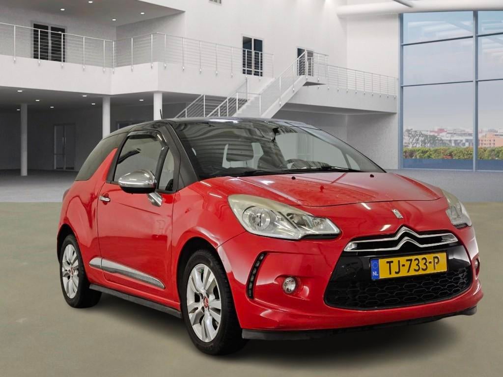 Citroen DS3 1.6 VTi So Chic, Auto's, Citroën, Euro 5, Gebruikt, 4 cilinders, Startonderbreker