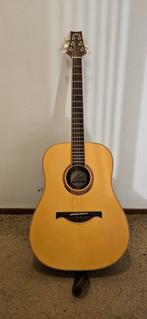 Lag Spring 100D dreadnaught stijl gitaar (incl tas en strap), Ophalen, Gebruikt, Western- of Steelstringgitaar