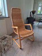 Vintage Ikea fauteuil Yngve Ekstrom, model Öland), Ophalen, Rotan
