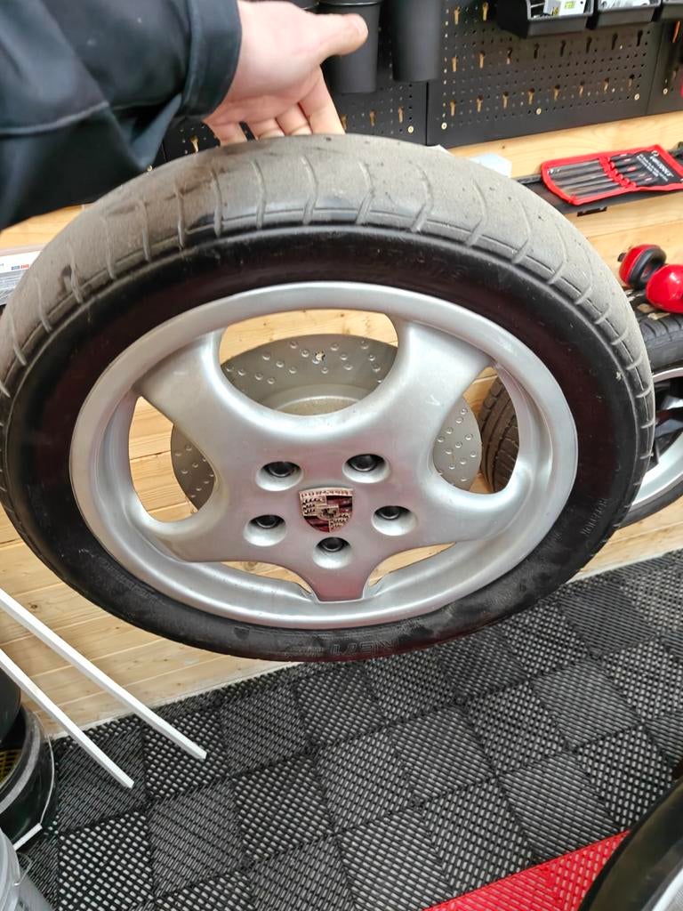 Porsche 944 964 911 glasvezel klok decoratie., Ophalen of Verzenden
