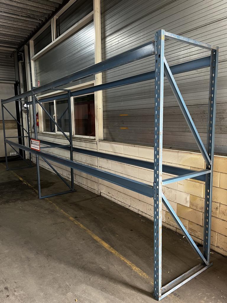 Hovuma Palletstelling / Stelling 742x90x248cm Stellingrek, Gebruikt, Handelsonderneming Hendriksen, Ophalen of Verzenden, Munstermanstraat 6 - Hal 3 - Silvolde
