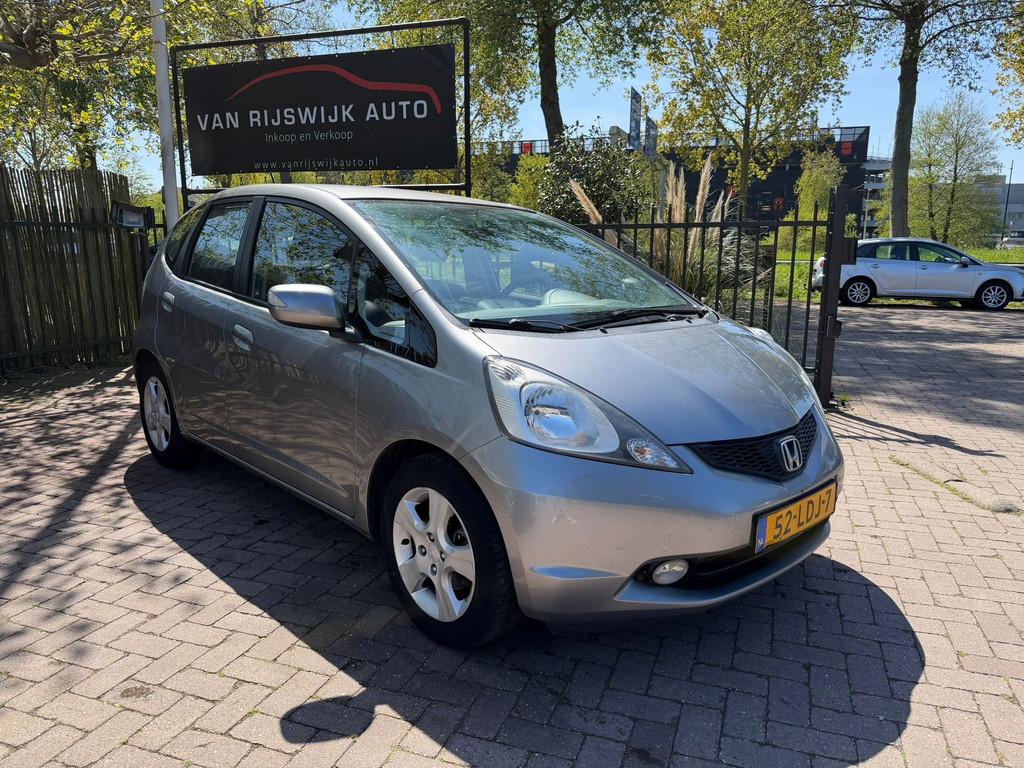 Honda Jazz 1.4 Comfort Clima Cruise-con Elec-ram, Auto's, Honda, Voorwielaandrijving, 450 kg, 4 cilinders, Origineel Nederlands