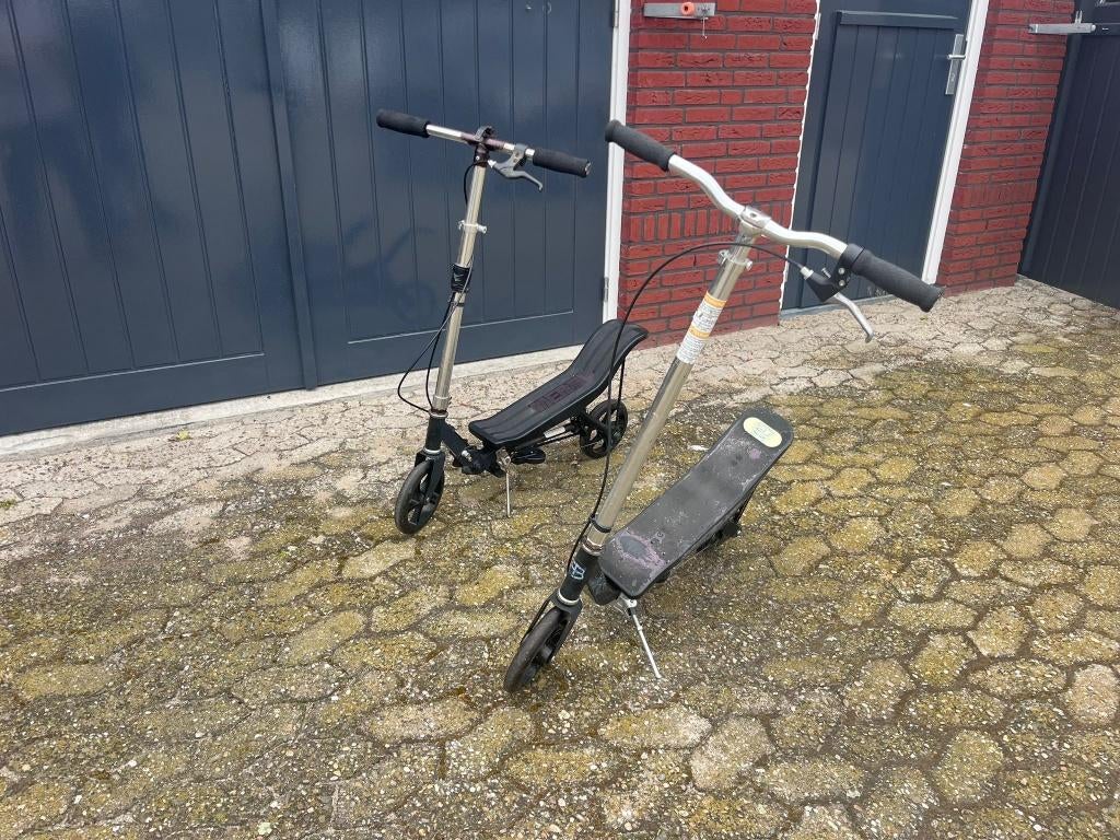 Spacescooter, 2 stuks, degelijk, airspring, rockboard, Ophalen, Gebruikt, Overige typen