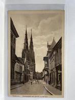 Eindhoven - Stratumseind met gezicht op de kerk, Verzenden, Voor 1920, Gelopen, Noord-Brabant
