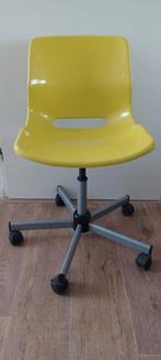 IKEA bureaustoel, groen, met wieltjes en verstelbare hoogte, Ophalen of Verzenden, Zo goed als nieuw, Groen, Bureaustoel