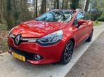 Renault Clio 2014 benzine Station Airco Navi, Voorwielaandrijving, 898 cc, Stof, Zwart