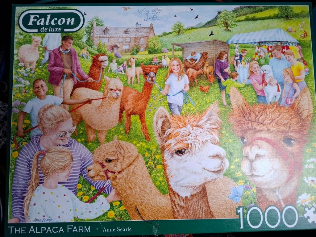 Leuke falcon puzzel, Ophalen of Verzenden, 500 t/m 1500 stukjes, Zo goed als nieuw