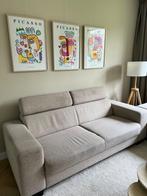 Bank gratis af te halen (2 stuks), Ophalen, Gebruikt, Tweepersoons, Rechte bank