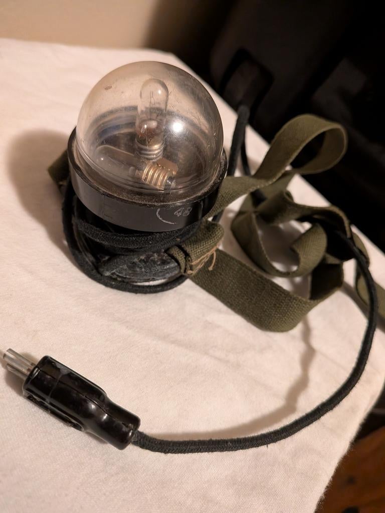 Vintage Signal Lamp M-308-B Bendix Aviation WO2, Ophalen of Verzenden
