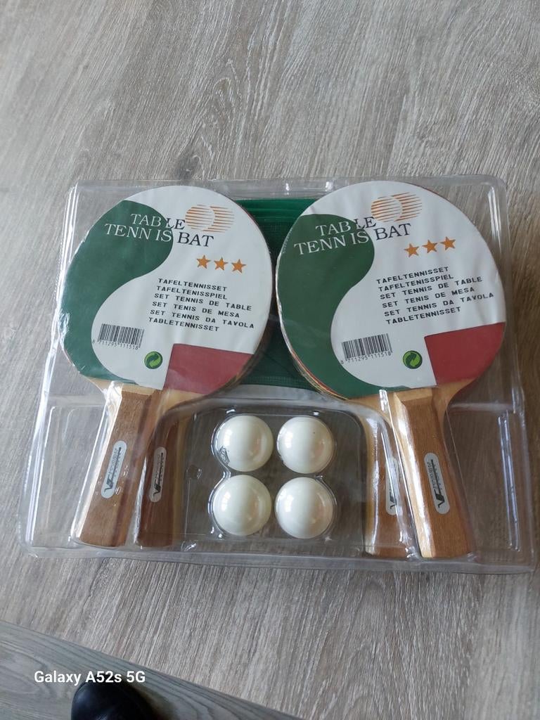Tafel  tennis  set.VITORY., Sport en Fitness, Ophalen, Nieuw, Net, Batje(s) of Balletje(s)