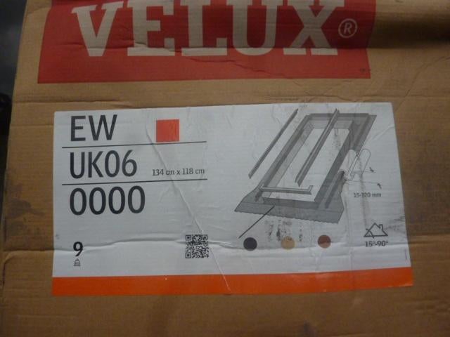 Nieuw Velux EW UK06 renovatie gootstuk ( 134 x 118 )., Huis en Inrichting, Ophalen, Nieuw, 100 tot 150 cm, 100 tot 150 cm