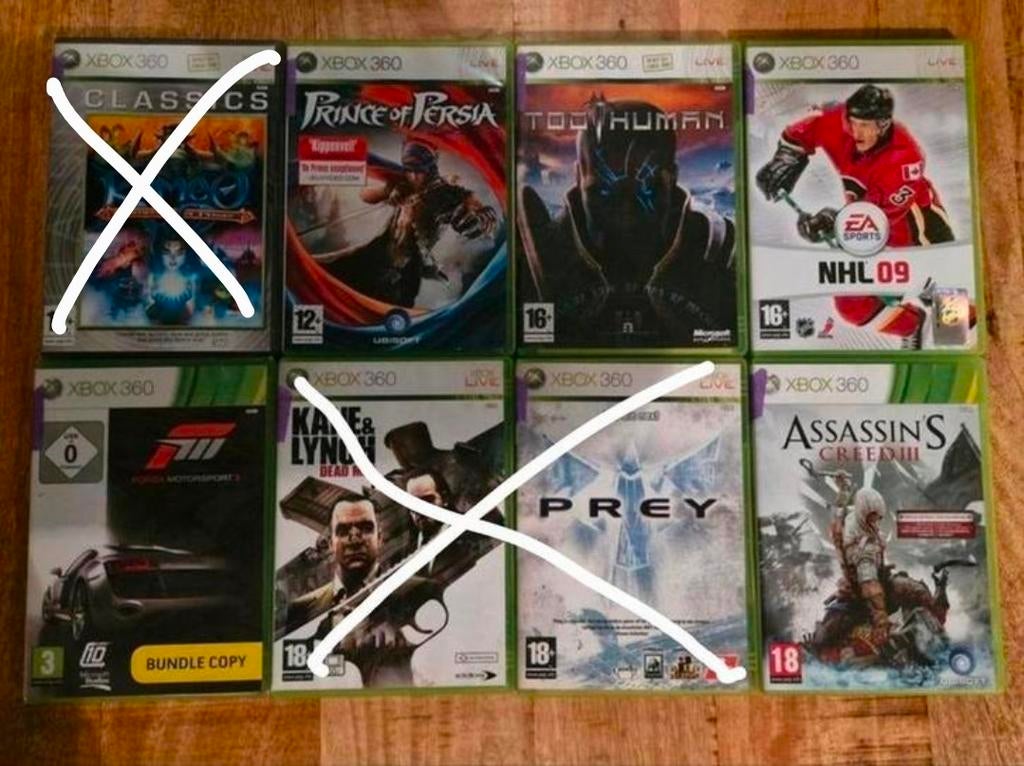 Xbox 360 Games - €3 per stuk, Avontuur en Actie, Vanaf 18 jaar, 1 speler, Ophalen of Verzenden