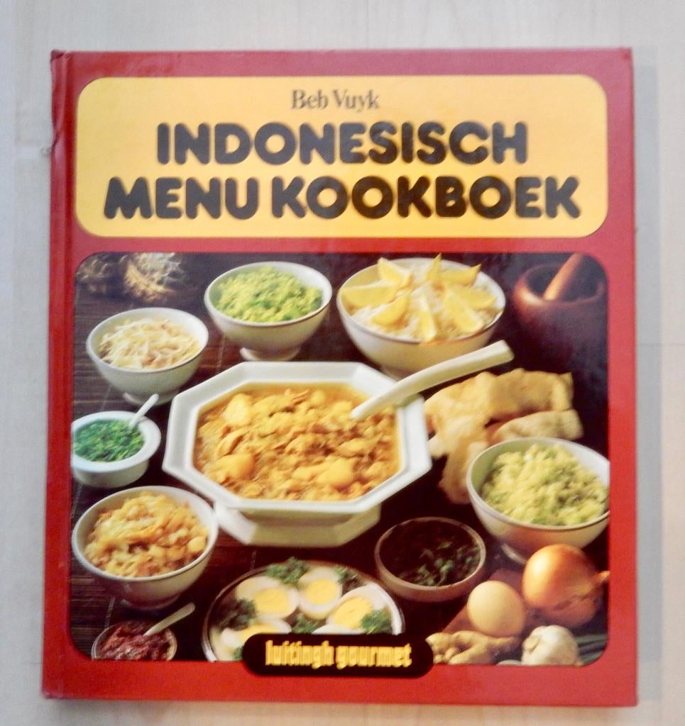 Beb Vuyk - Indonesisch menu kookboek, Boeken, Gelezen, Azië en Oosters, Hoofdgerechten, Gezond koken