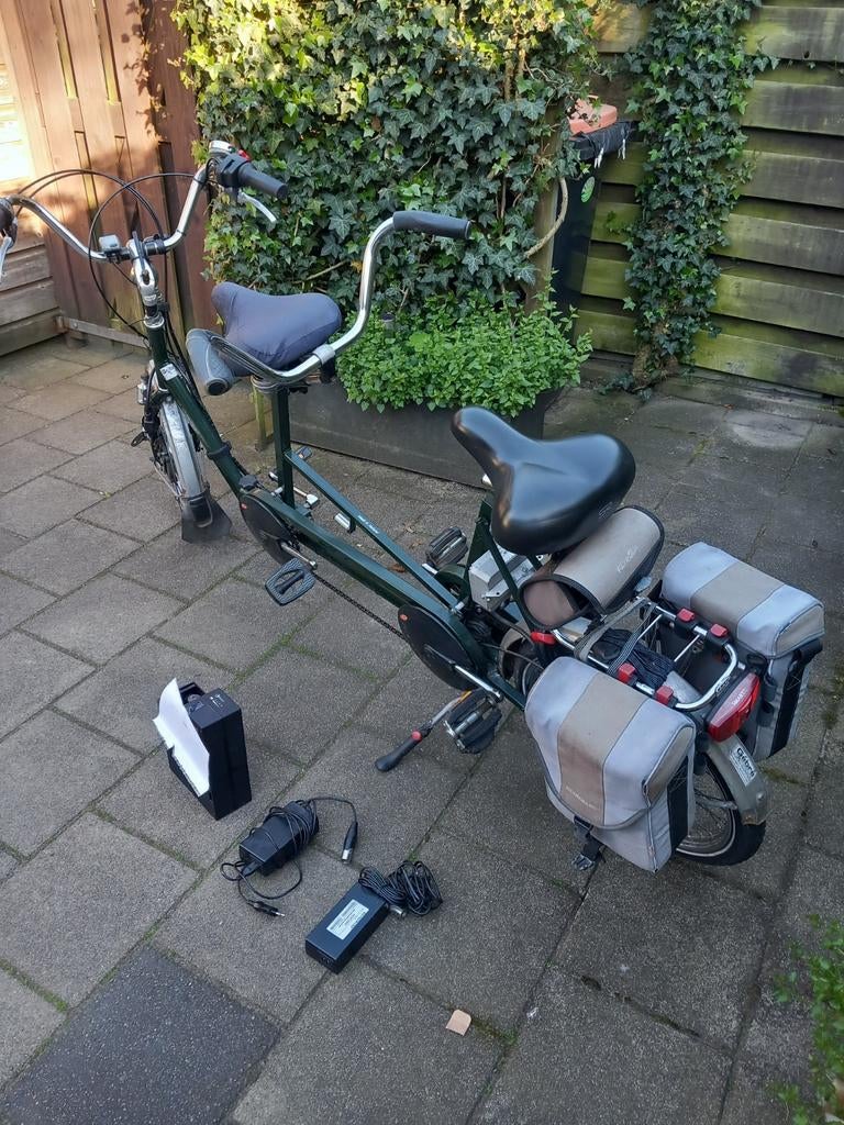 Elektrische Tandem Gebre ww71, Minder dan 10 versnellingen, Gebruikt, Opvouwbaar, Ophalen