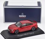 Peugeot 508 GT Hybrid 2023 rood schaal 1/43 NOREV ref 475831, Hobby en Vrije tijd, Modelauto's | 1:43, Verzenden, Nieuw, Auto