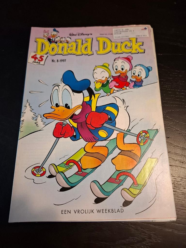 Donald Duck Nr. 8 Jaar 1997, Boeken, Stripboeken, Gelezen, Eén stripboek, Ophalen of Verzenden, Donald Duck