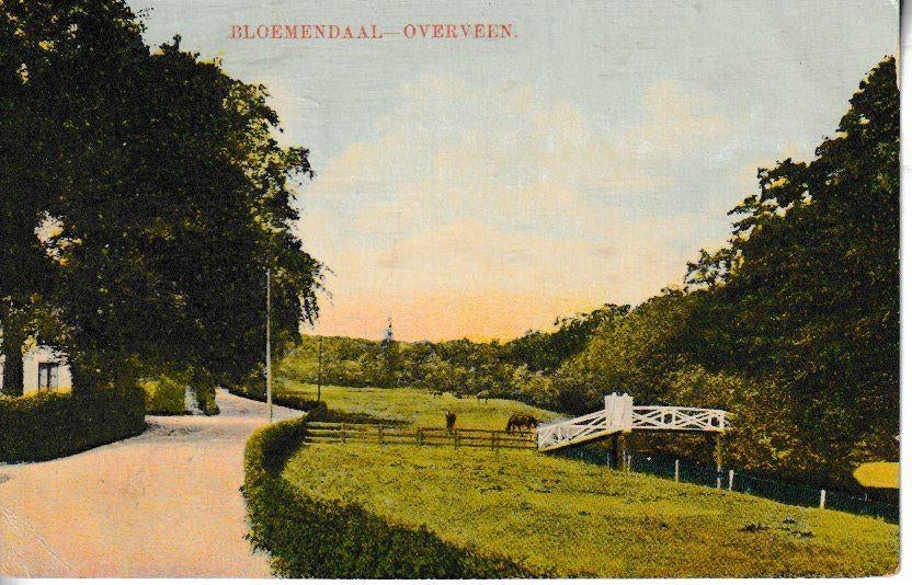 BLOEMENDAAL / OVERVEEN, Ophalen of Verzenden, Voor 1920, Gelopen, Noord-Holland