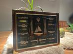 Vintage knopenbord, Ophalen of Verzenden, Gebruikt, Zeilboot, Overige typen