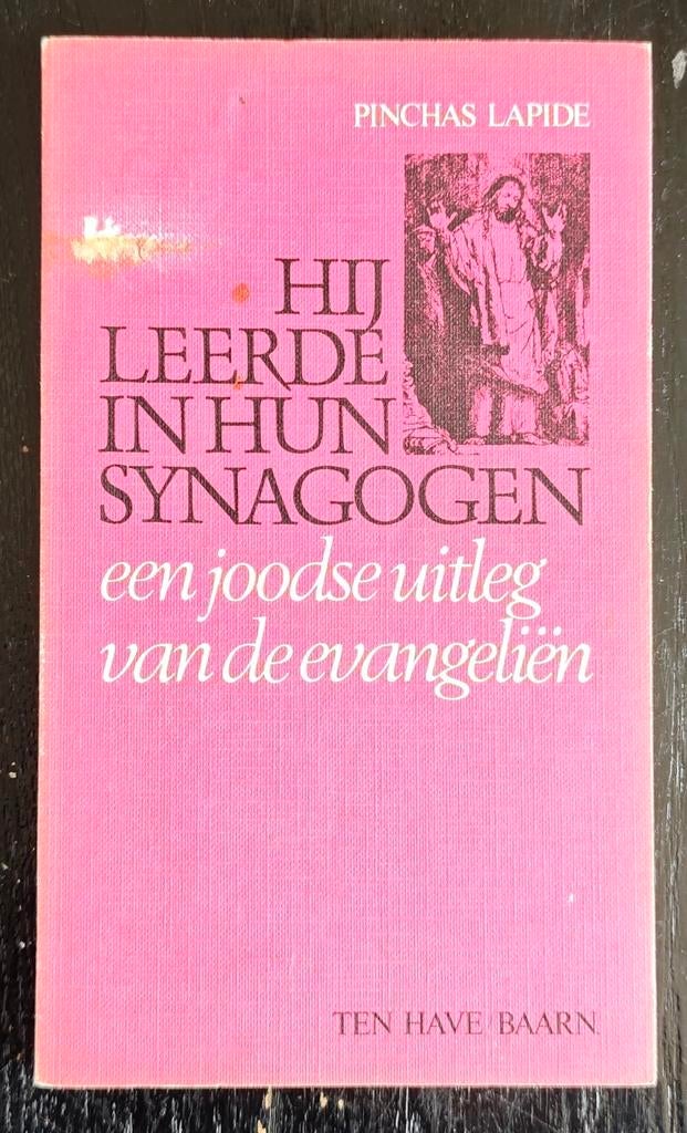 Pinchas Lapide: Hij leerde in hun synagogen., Boeken, Ophalen of Verzenden, Gelezen